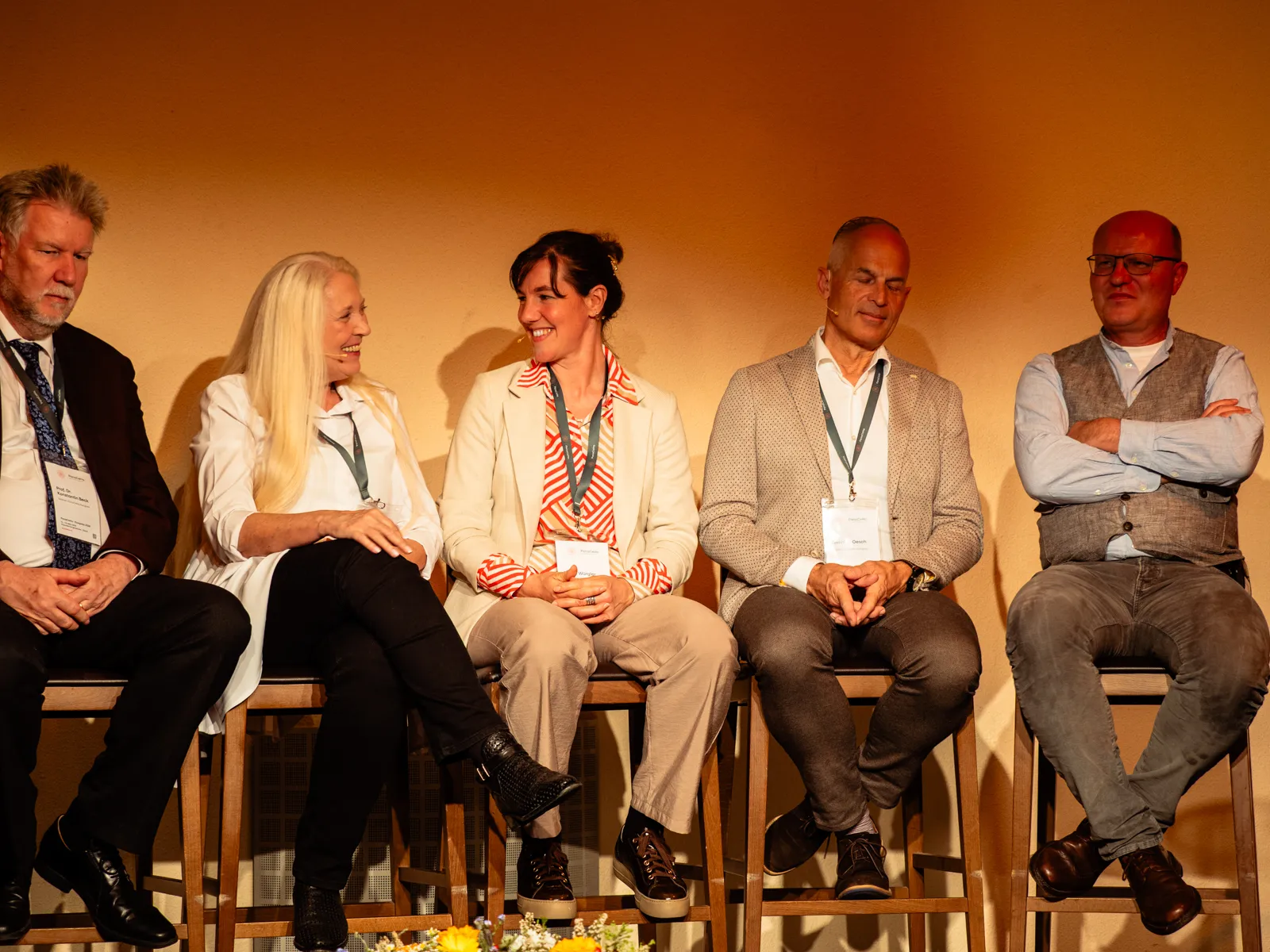 Referenten des Abschlusspodiums